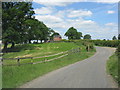 View toward The Cottage