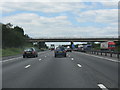 M6 motorway - Middlewich Road bridge