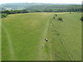 The Cotswold Way looking SE from the Tyndale Monument