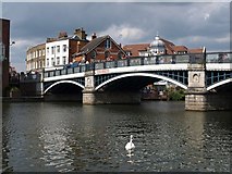 SU9677 : Windsor Bridge by Derek Harper
