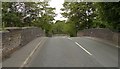 Road over the railway near Ashley Heath, Hale