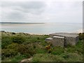 NU1635 : WWII gun emplacement, Budle Bay by Andrew Curtis