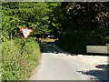 Nethercott Road approaching the junction with the A361