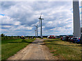 SU2391 : Open day at Westmill Windfarm, Watchfield by Brian Robert Marshall