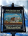 The Plough Inn (pub sign), Cleobury Road