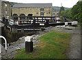 Rochdale Canal Lock 1, Sowerby Bridge