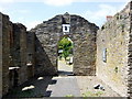 Ruined church, Llechryd, looking west