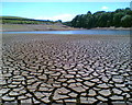 SD7622 : Drought, Holden Wood Reservoir, Haslingden Grane by Robert Wade