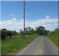 Minor road at Hassington West Mains