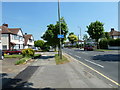 Cycle lane in Southborough Road