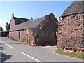 Barn and house at Forton