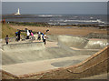 NZ3572 : BMX  Pump Track, Whitley Bay by michael ely