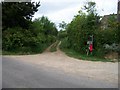 Footpath meets road