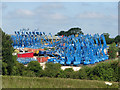 Boom Lifts at Mill Lane Industrial Estate