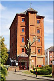 SU3521 : Horsefair Tower, Romsey, Hampshire by Peter Trimming
