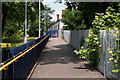 Eden Park:  Pedestrian ramp to station