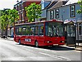 Red Diamond bus 406 in Broad Street