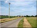 Rural lane from Cookley to Halesworth