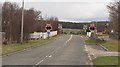 Level crossing, Lairg station