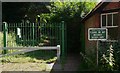 Gate on Blacksmith Lane at Chilworth