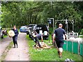 Sheep shearing at High Broom Hill