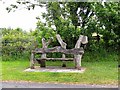 Wayside bench, Low Row