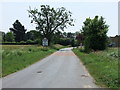 Road sign Pebmarsh