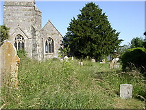 ST9917 : Sixpenny Handley, churchyard by Mike Faherty
