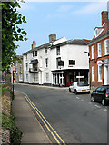 TM2863 : View along Church Street in Framlingham by Evelyn Simak