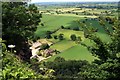 View from Beeston Castle