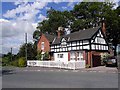 Half-timbered house at Chirbury