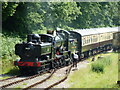 Passing the staff, Dean Forest Railway