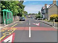 School crossing in Ffordd Pedrog, Llanbedrog