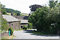 Holne: old barns