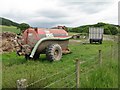 Farm machinery at Leithenhall