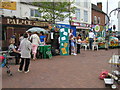 Stalls at Abbey Green fun day