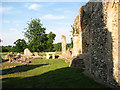 The ruins of St Margaret