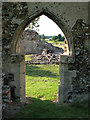 The ruins of St Margaret