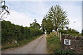 Driveway to Baddams Court Farm