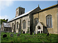 The church of SS Peter and Paul in Knapton - churchyard