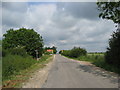 Approaching North Cockerington on School Lane