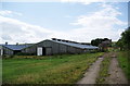 New barns and a ruined farmhouse