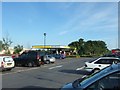 The car park at Morrisons supermarket, Radipole, on the edge of Weymouth