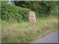 Village boundary stone