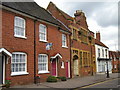 SP2872 : The Parochial Hall and neighbouring buildings, High Street, Kenilworth by John Brightley