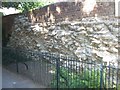 Part of the Roman walls of Dorchester