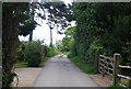 Sussex Border Path leaving Scaynes Hill