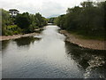 River Usk downstream from Crickhowell Bridge