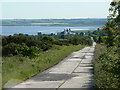 Concrete road to Clanery Farm