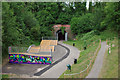 Heathfield Tunnel and skateboard park